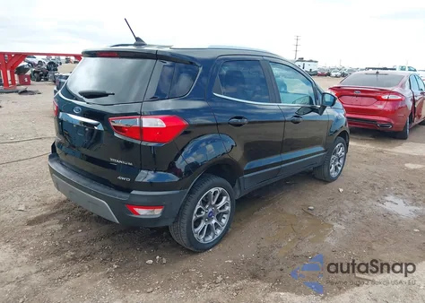 2019 Ford Ecosport Titanium from USA, damaged, VIN MAJ6S3KL3KC267931